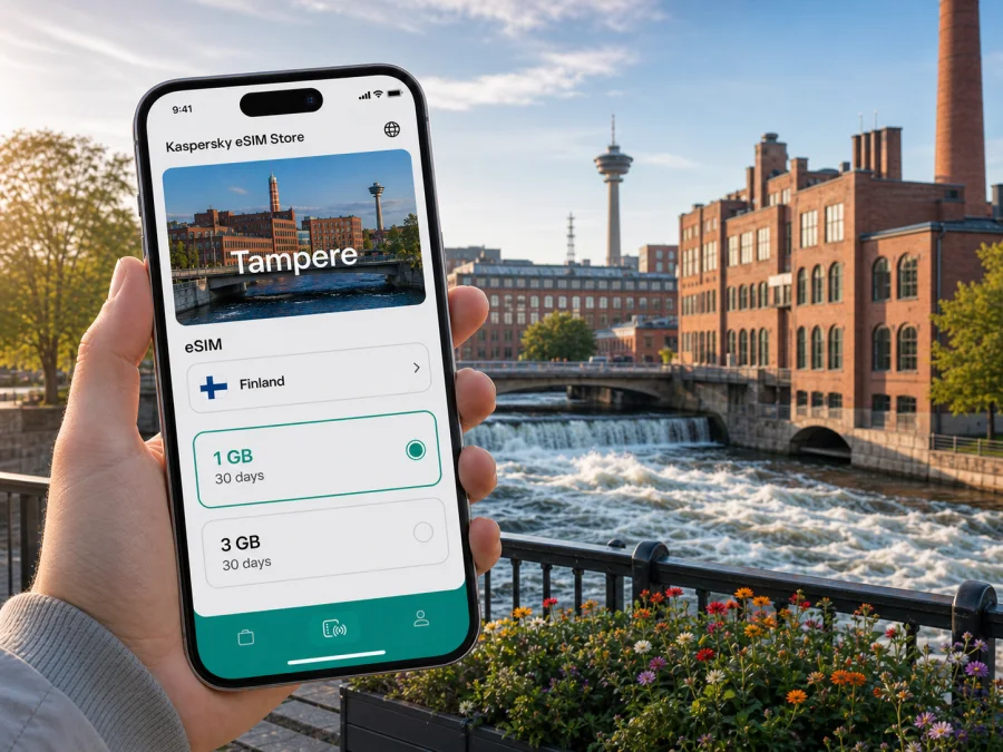 Tampere eSIM Guide: Mobile Internet in Finland