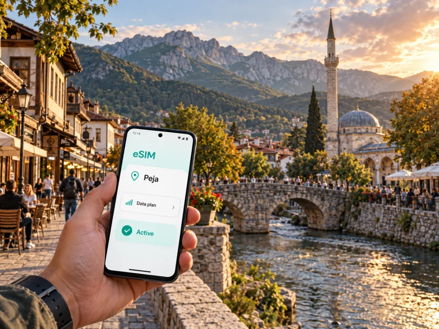 Peja eSIM: Mobile Internet for Your Trip