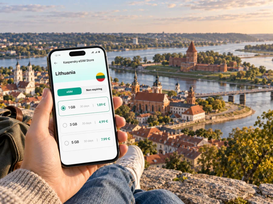 Kaunas eSIM: Mobile Internet & City Travel Guide