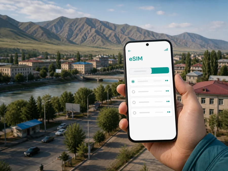 Naryn eSIM: Mobile Internet for Kyrgyzstan Trips
