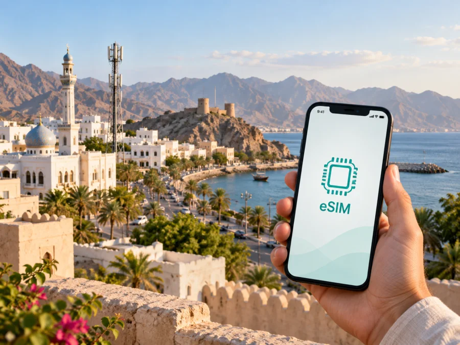 Vodafone eSIM in Oman: activation and travel guide