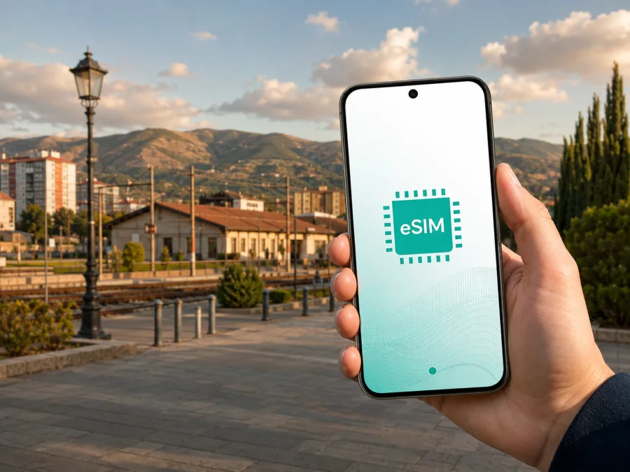 Ferizaj eSIM: Mobile Internet for Travel