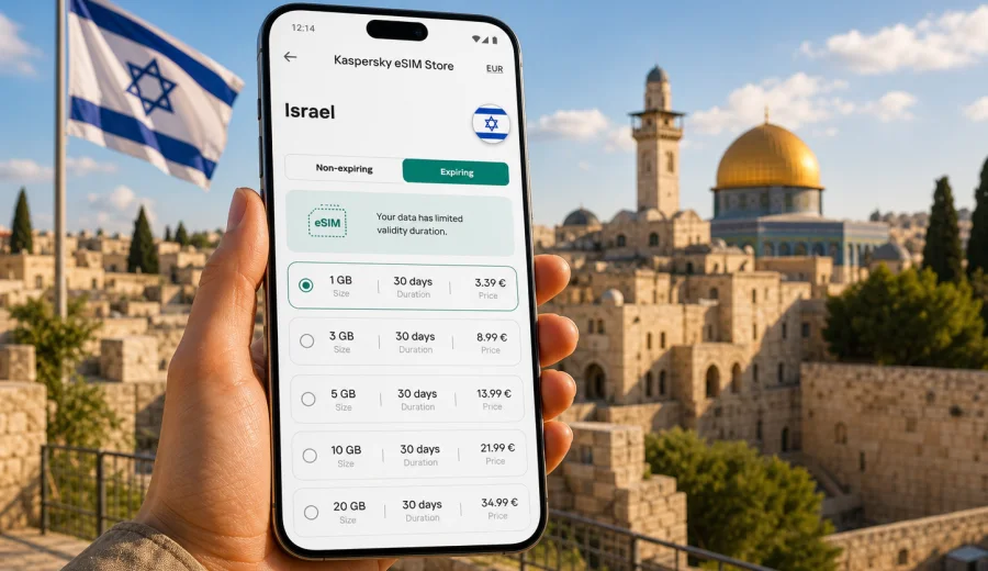 eSIM for Israel: mobile internet guide