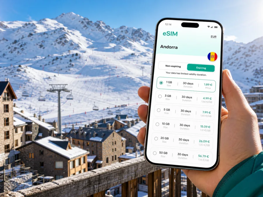 Pas de la Casa eSIM: mobile internet guide