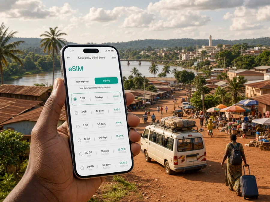 Bambari eSIM for mobile internet