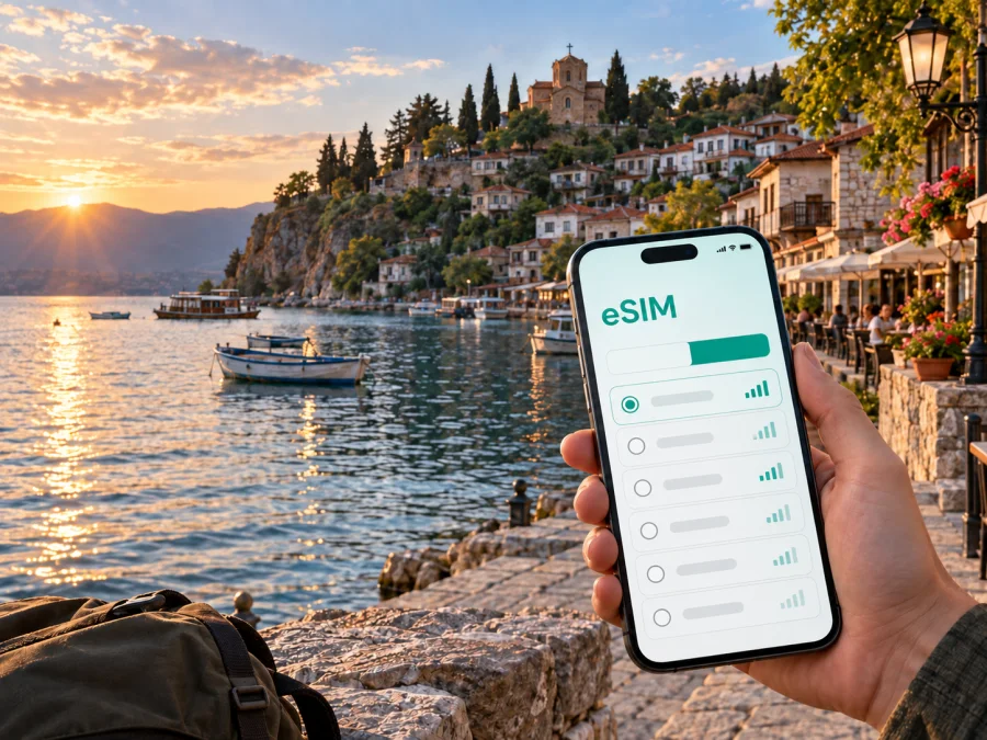 Ohrid eSIM: Mobile Internet for Your Trip