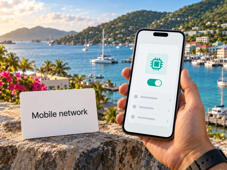 FLOW eSIM in the British Virgin Islands