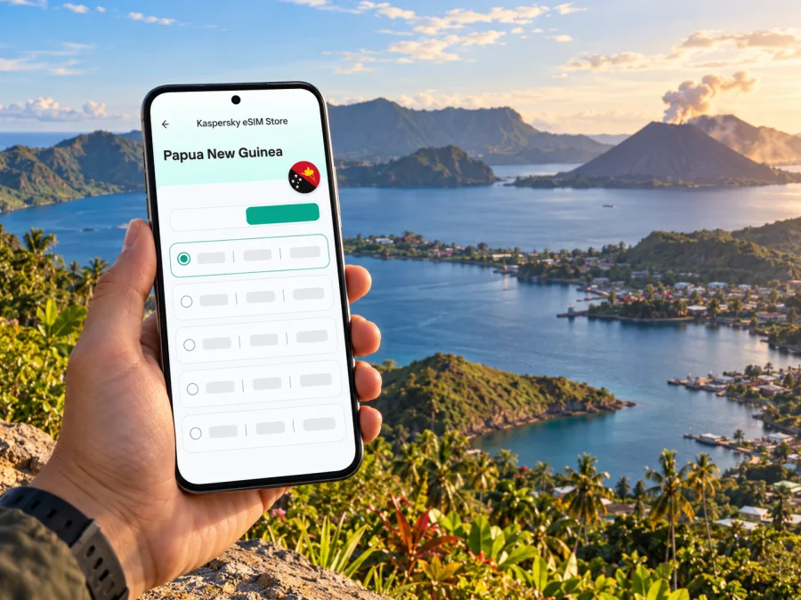 Rabaul eSIM: Mobile Internet in Papua New Guinea