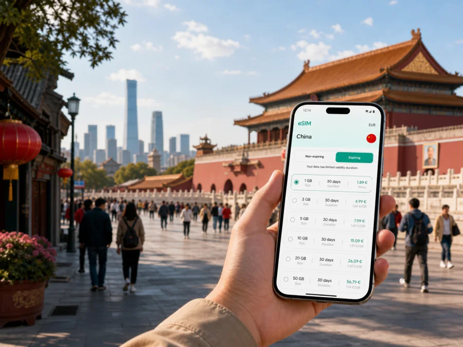 Beijing eSIM: mobile internet guide