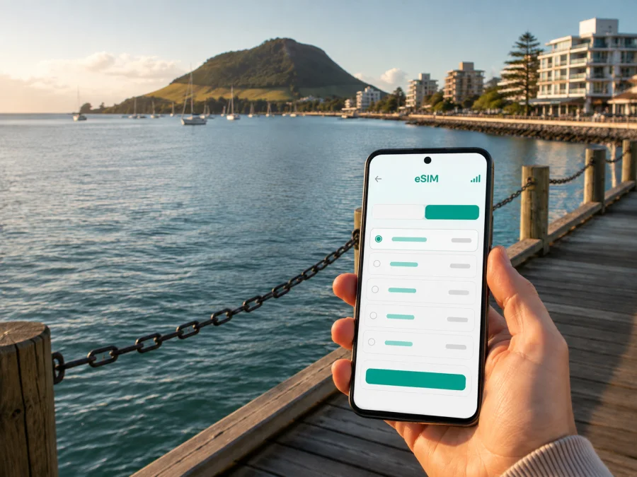 Tauranga eSIM: Mobile Internet for Travel