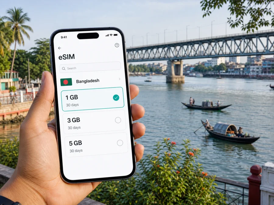 Khulna eSIM: Mobile Internet Travel Guide