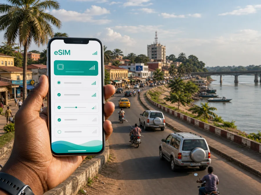 Bangui eSIM: mobile connection and internet guide