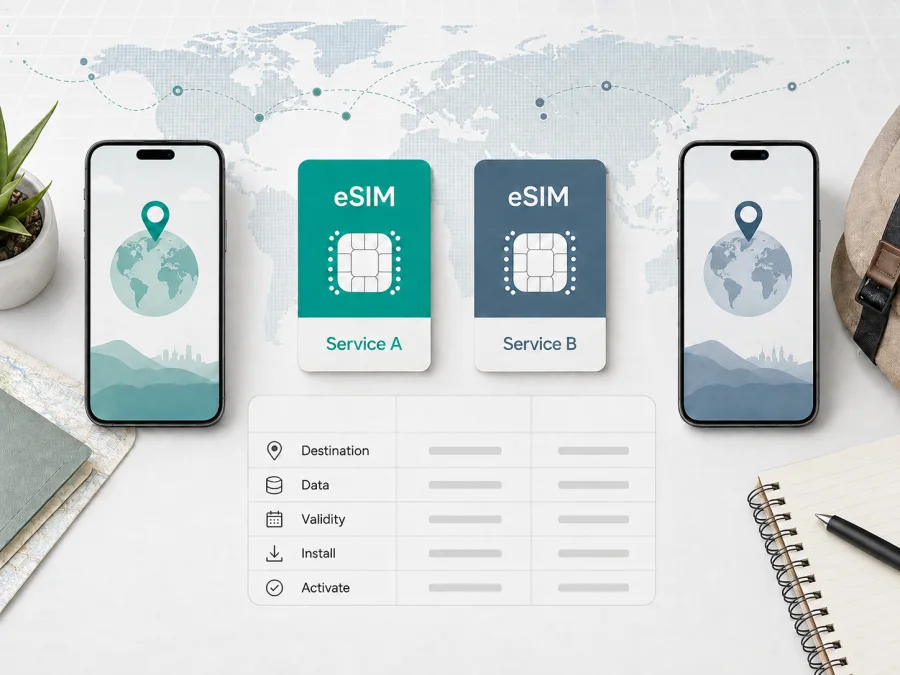 Kaspersky eSIM Store review for travel