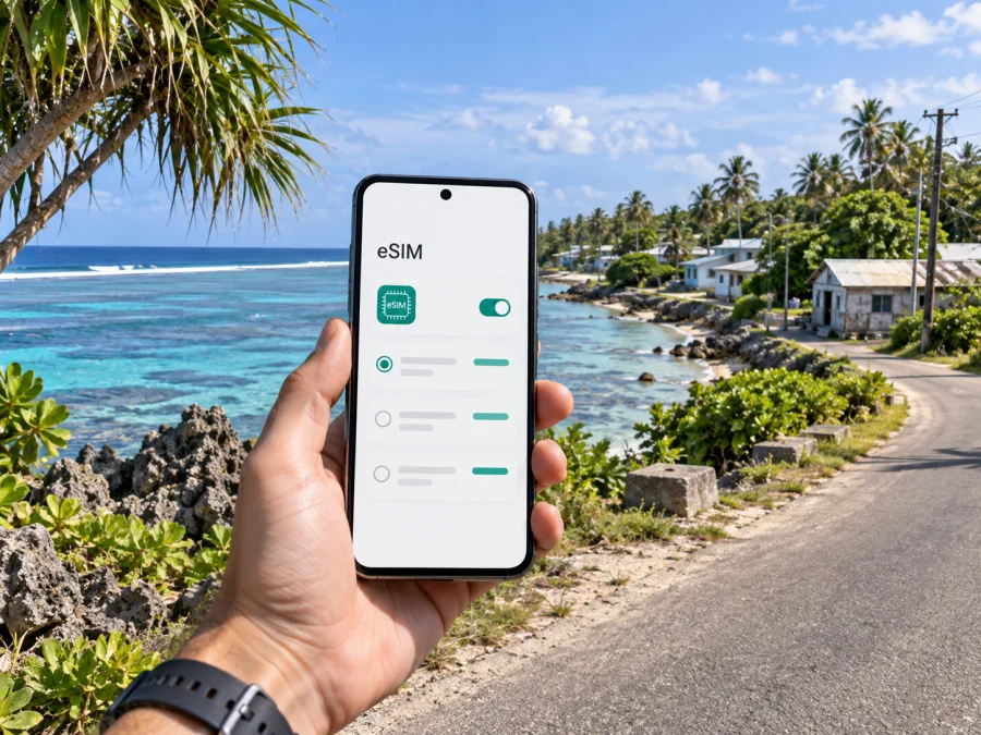 Boe eSIM: Mobile Internet in Nauru