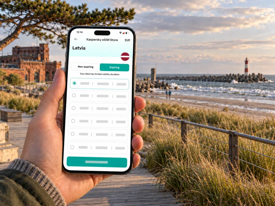 Liepāja eSIM: Mobile Internet in Latvia