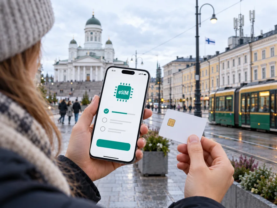 DNA eSIM in Finland: setup and travel guide