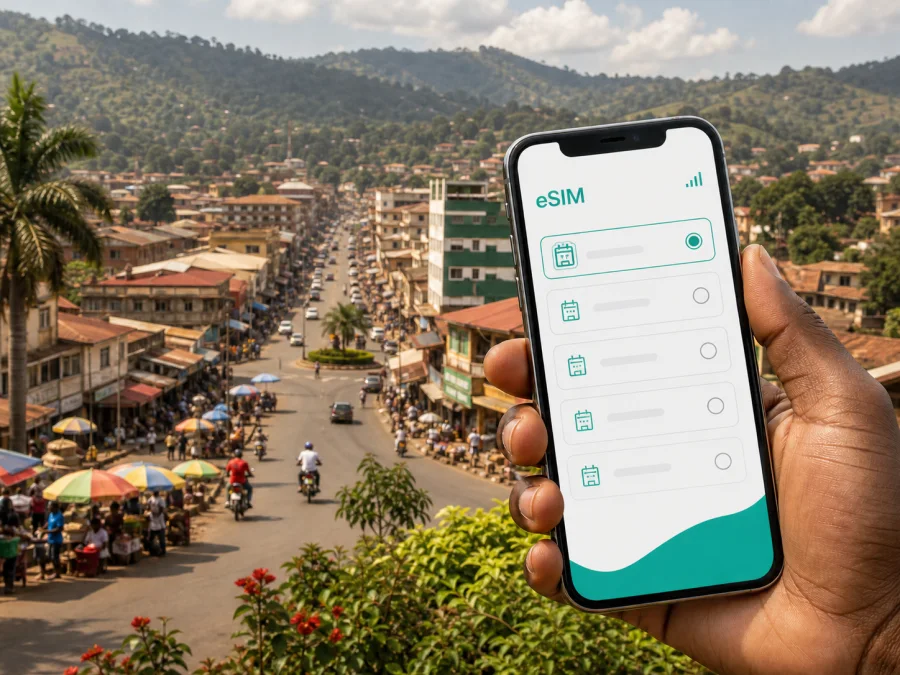 Bafoussam eSIM: mobile internet guide