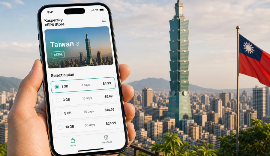 eSIM for Taiwan: mobile internet guide