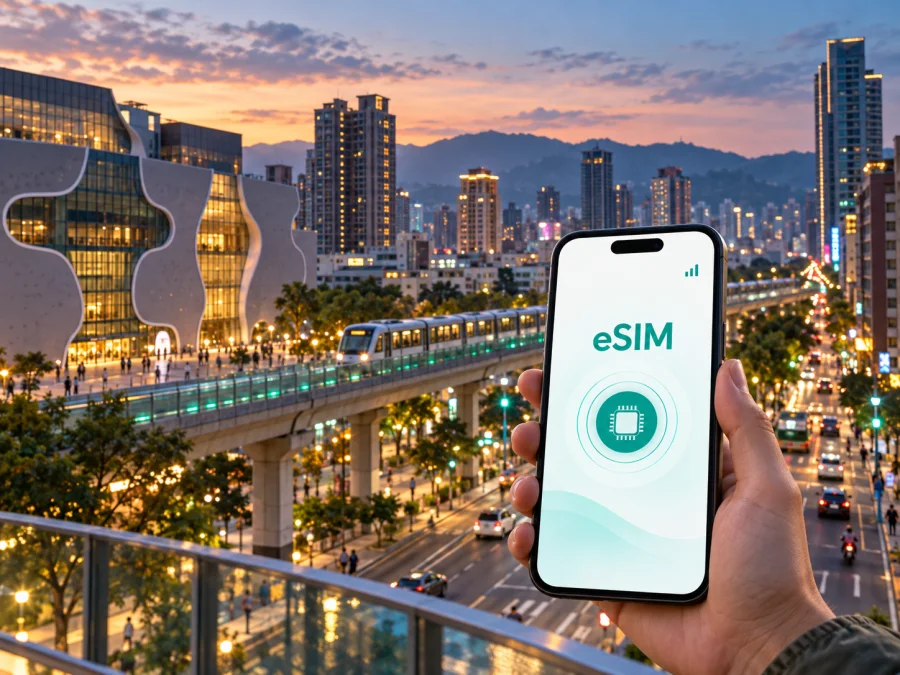 Taichung eSIM: Mobile Internet for Your Trip