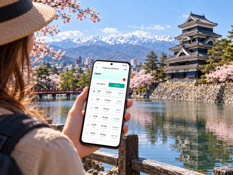 Matsumoto eSIM: Mobile Internet in Japan