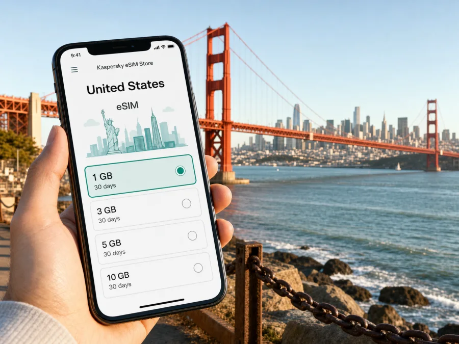 San Francisco eSIM for mobile internet