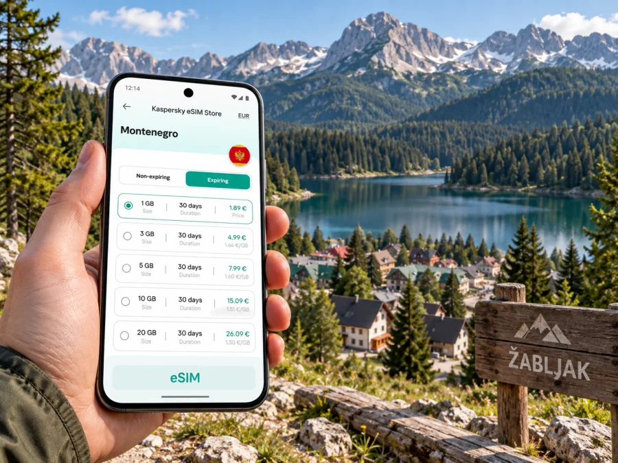 Zabljak eSIM: Mobile Internet in Montenegro