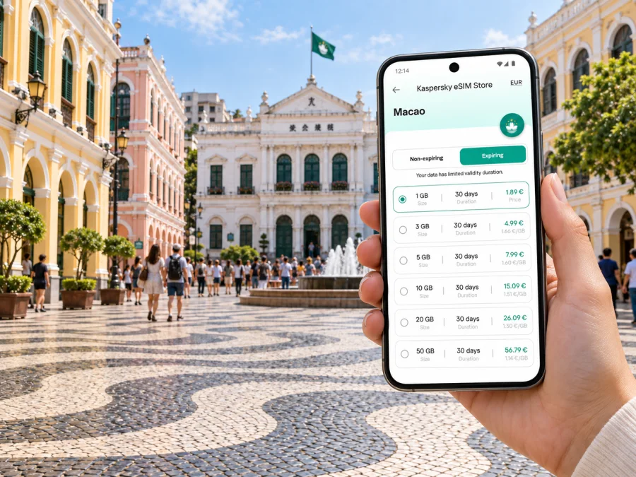 Senado Square eSIM Guide for Macao Travel