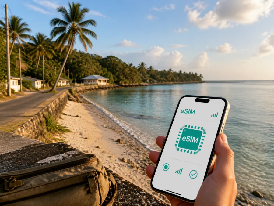 Anibare eSIM: Mobile Internet for Nauru Trips