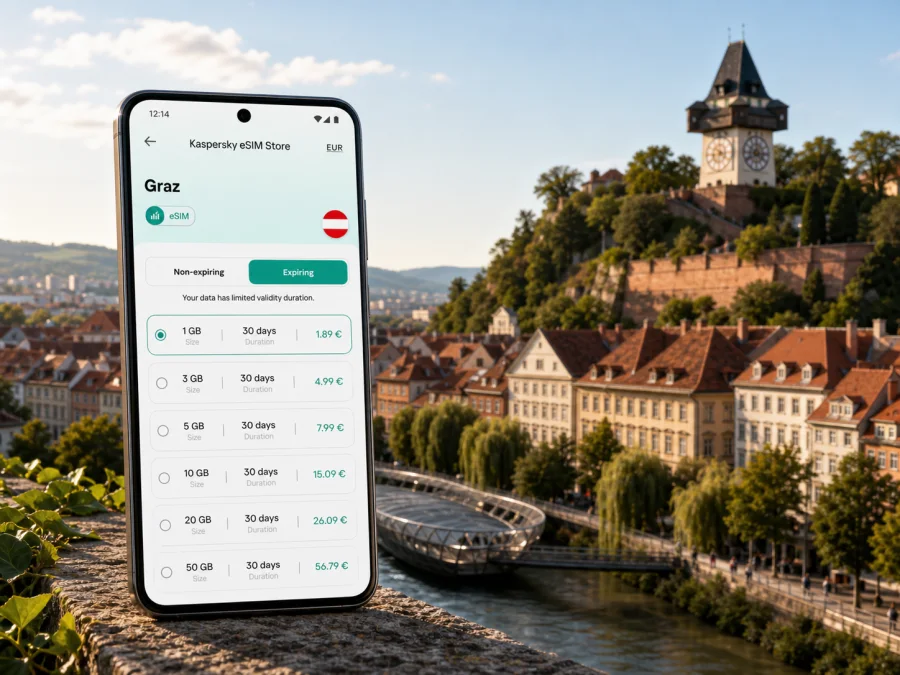 Graz eSIM Guide for Mobile Internet