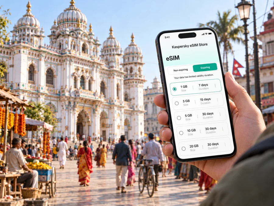 Janakpur eSIM: Mobile Internet for Your Trip