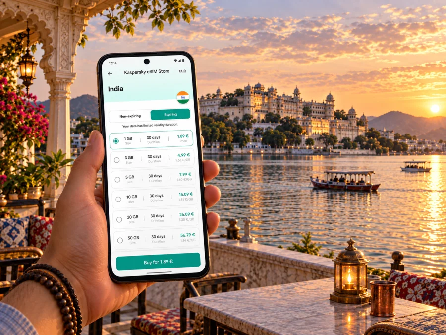 Udaipur eSIM: Mobile Internet for Your Trip