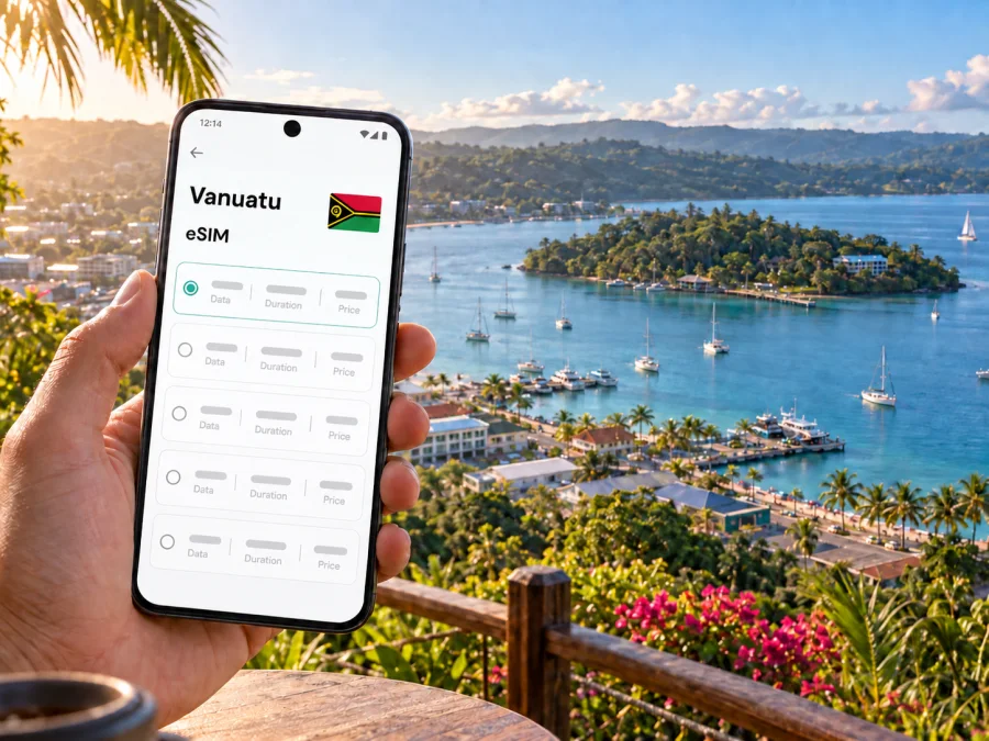 Port Vila eSIM: Mobile Data for Your Vanuatu Trip