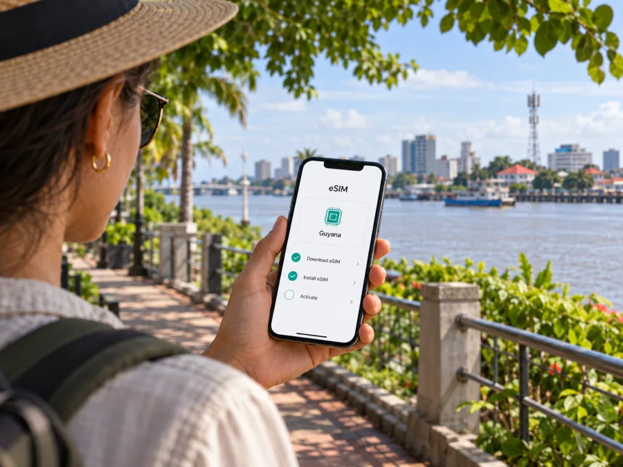 One Communications Guyana eSIM: Puerto Rico roaming check