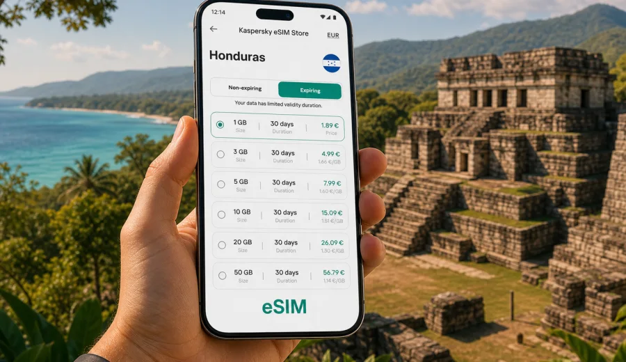 eSIM Honduras: mobile connection and internet