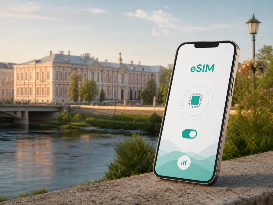 Jelgava eSIM: Mobile Internet for Your Trip
