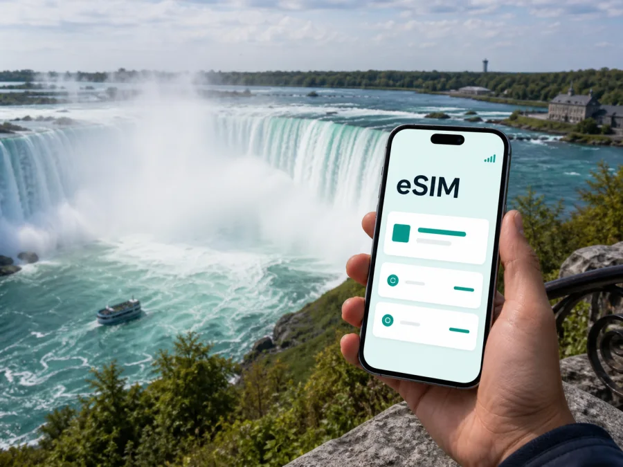 Niagara Falls eSIM: mobile internet for your trip