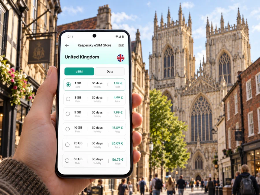 York eSIM: Mobile Data for Your City Trip