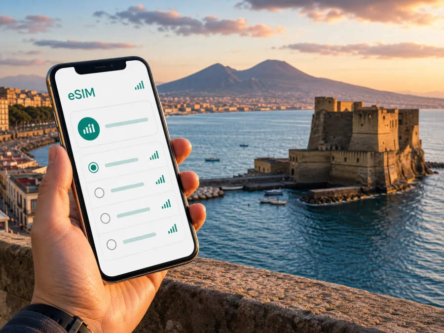 Naples eSIM: mobile internet for your trip