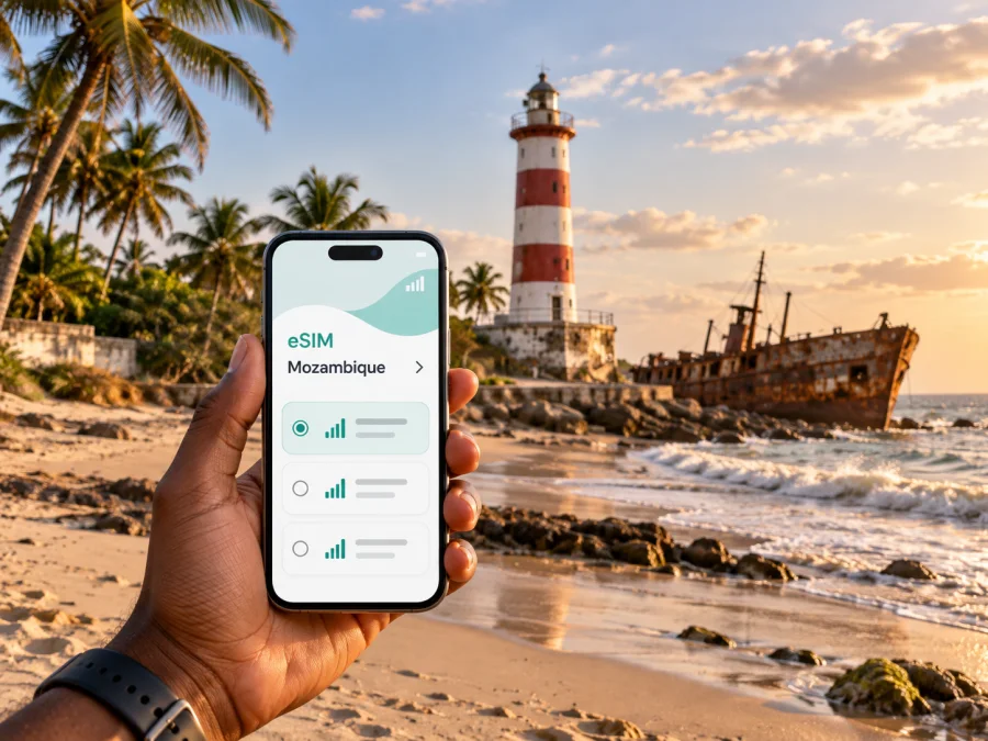 Beira eSIM: Mobile Data for Mozambique Travel