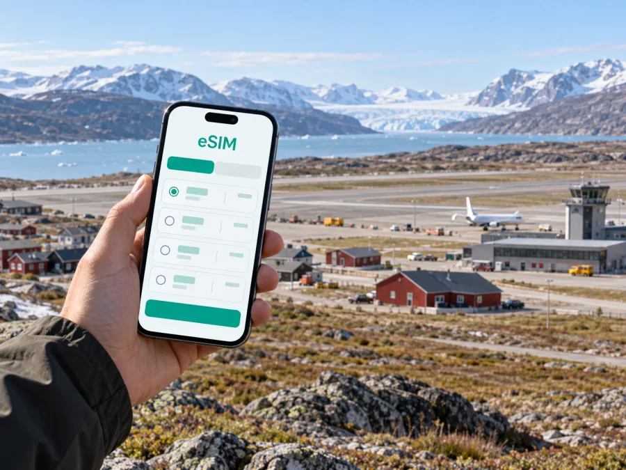 Kangerlussuaq eSIM: Mobile Data for Your Trip