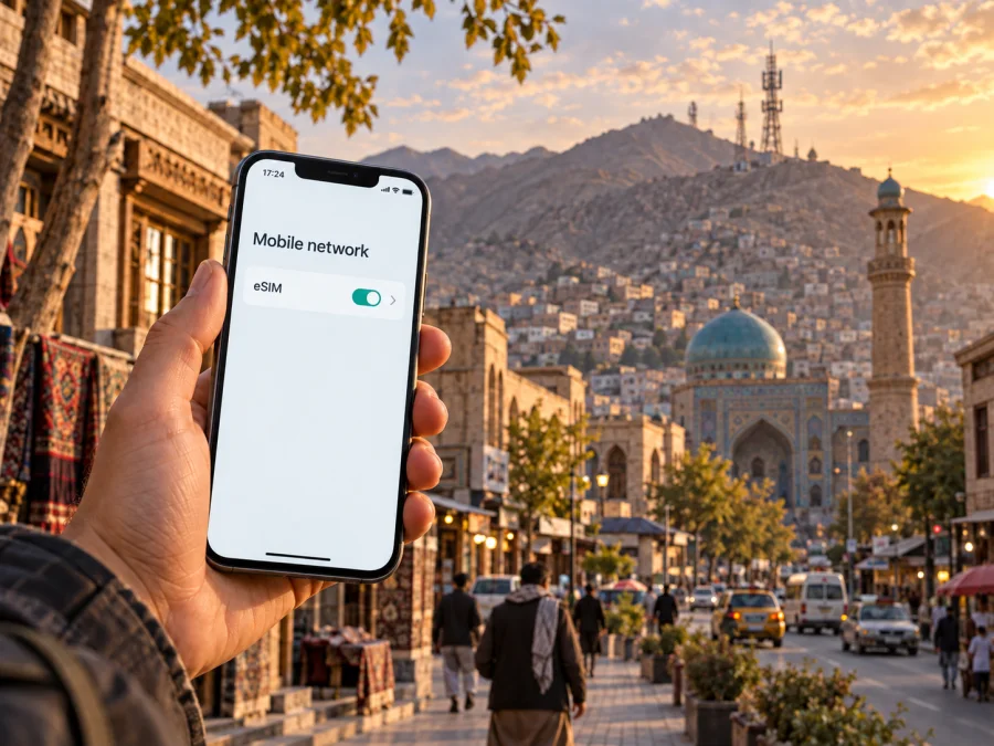 Roshan eSIM in Afghanistan: availability and setup