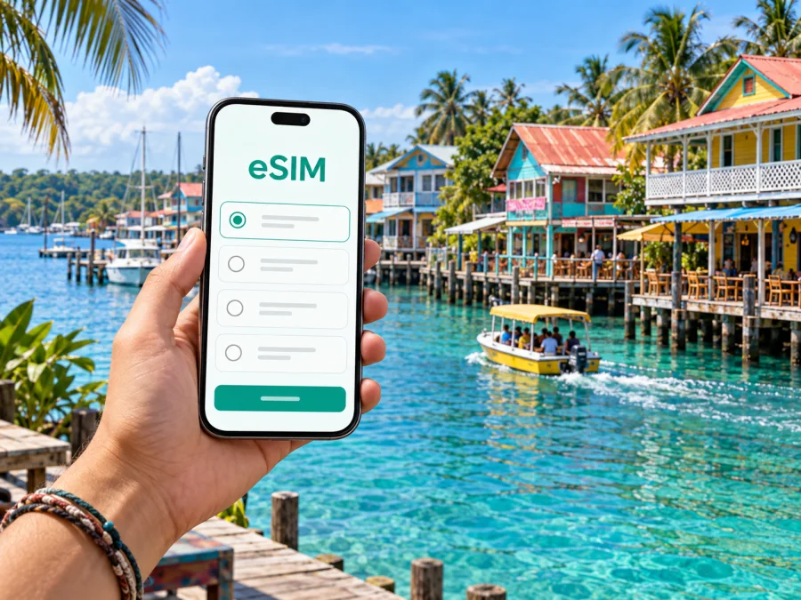 Bocas del Toro eSIM: Internet for Your Trip