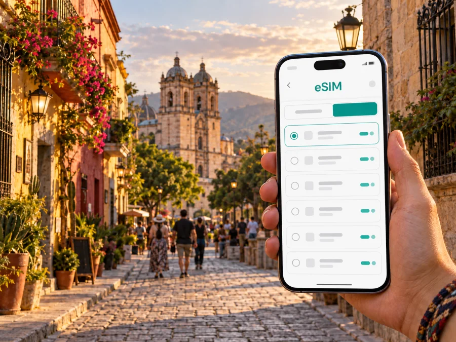 Oaxaca eSIM: Mobile Internet & Connection Guide