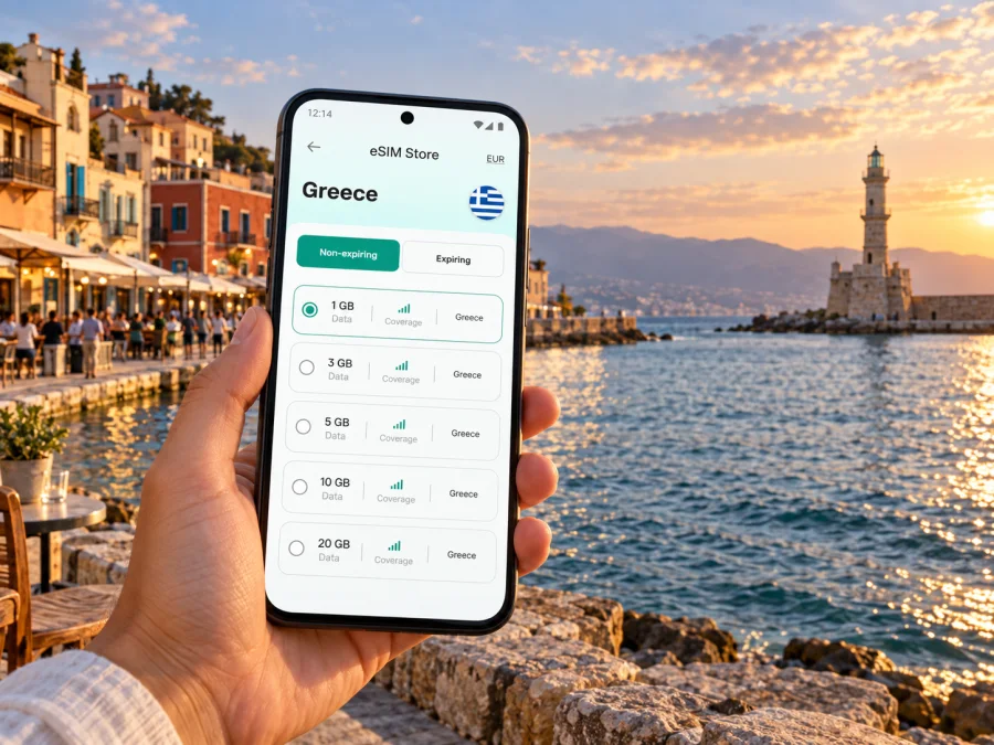Chania eSIM: Mobile Internet & Travel Guide