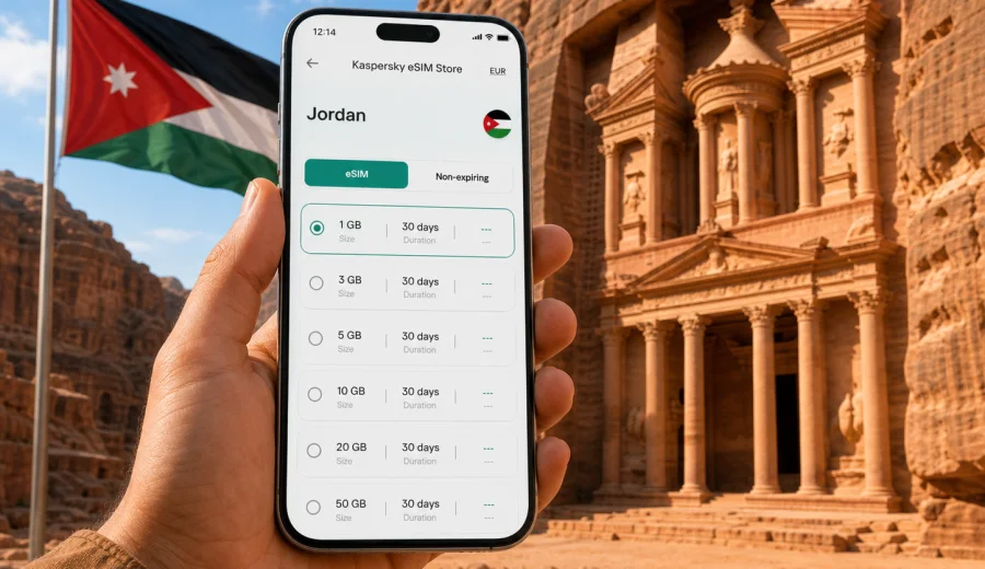eSIM for Jordan: mobile internet guide