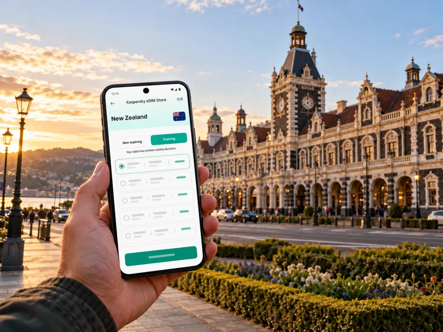Dunedin eSIM for Mobile Internet | New Zealand