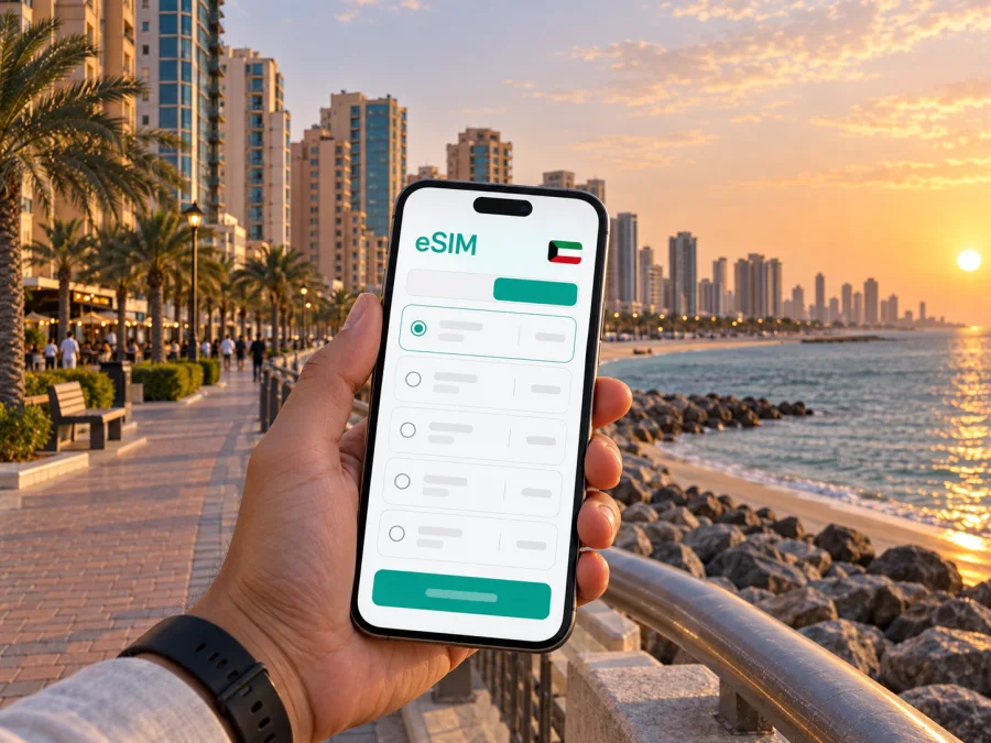 Mahboula eSIM: Mobile Internet in Kuwait