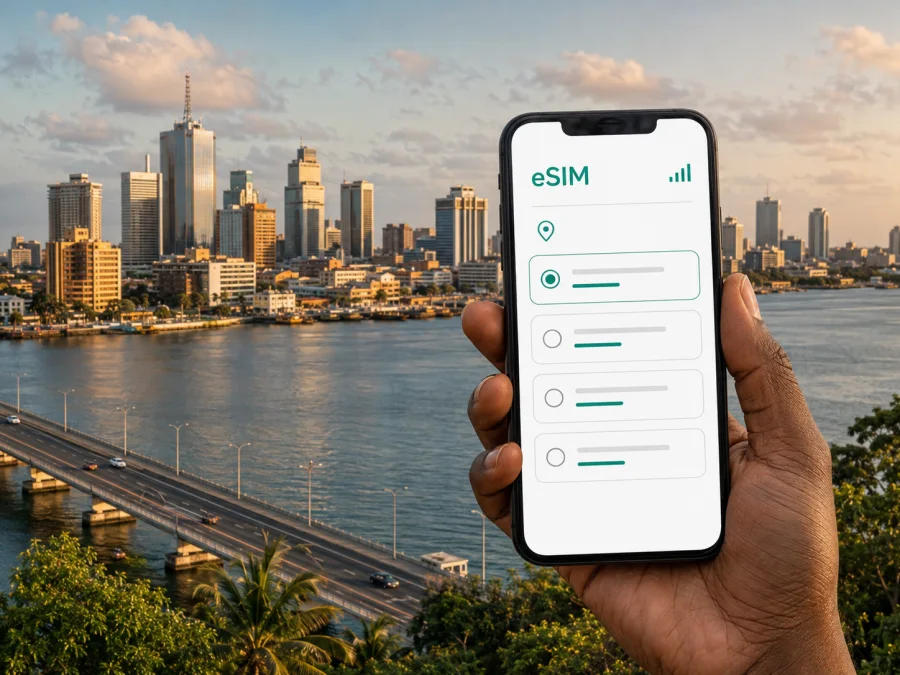 Lagos eSIM: Mobile Internet for Your Trip