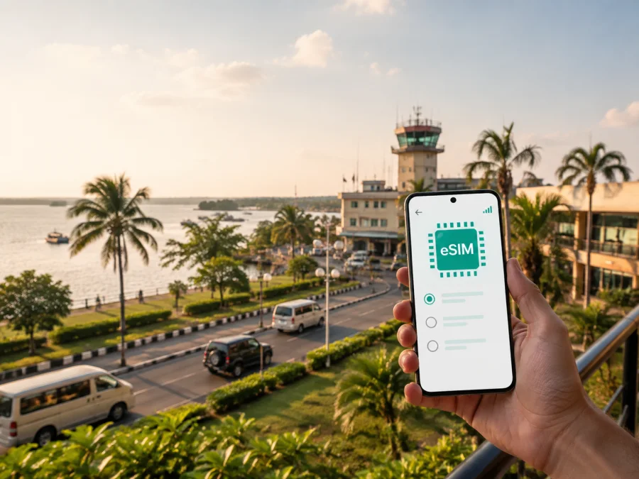 Entebbe eSIM: mobile internet for your trip