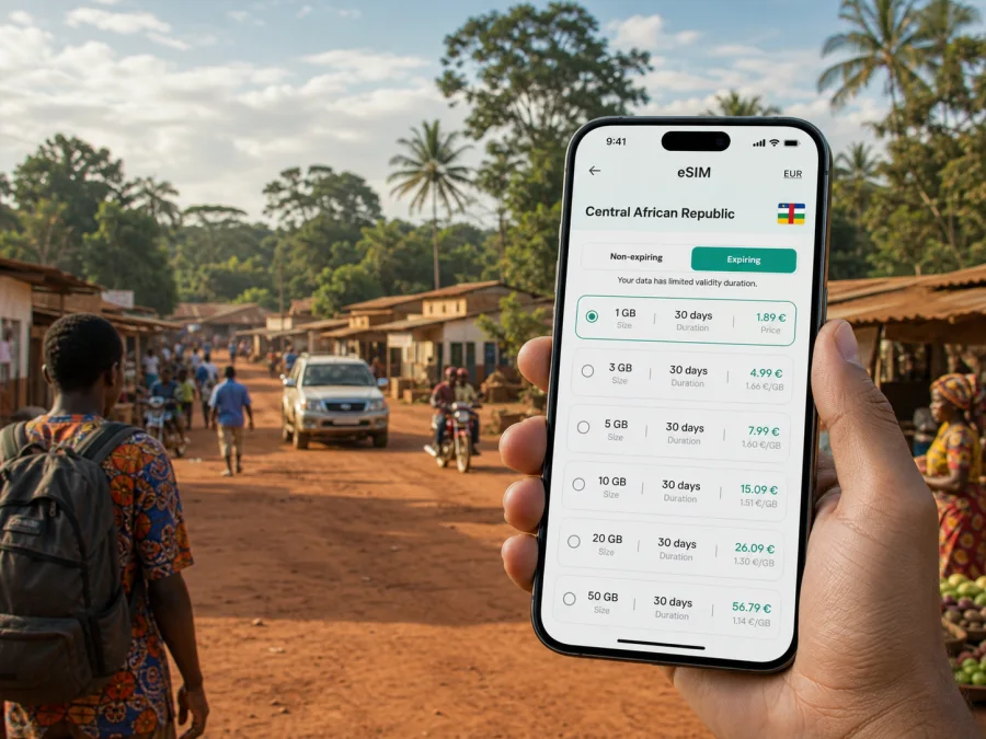 Mbaiki eSIM: Mobile Internet for Travel
